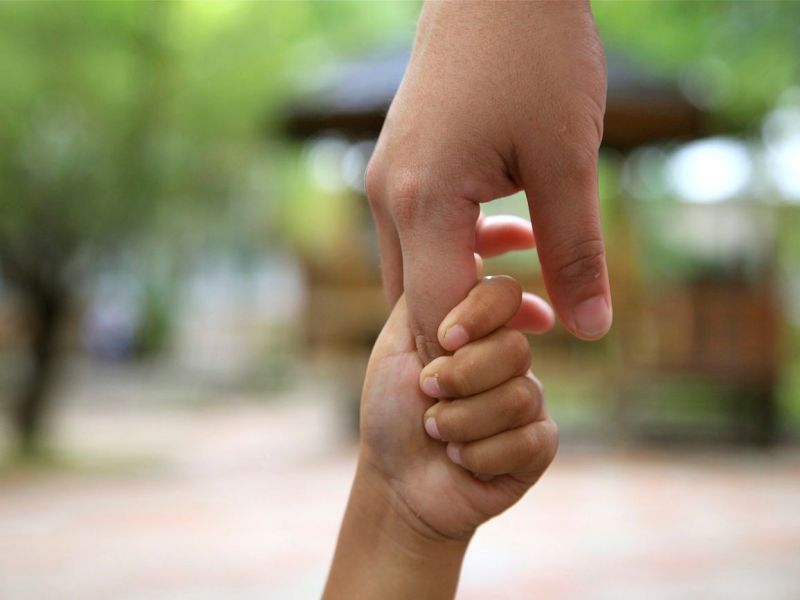 想看著孩子長大的爸爸